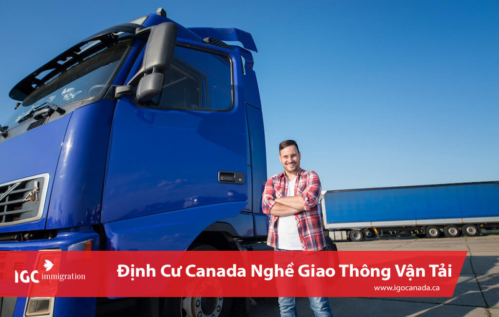 dinh cu canada nghe tai xe xe tai