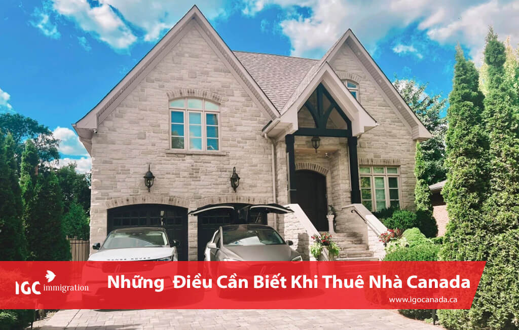 nhung dieu can biet khi thue nha o Canada