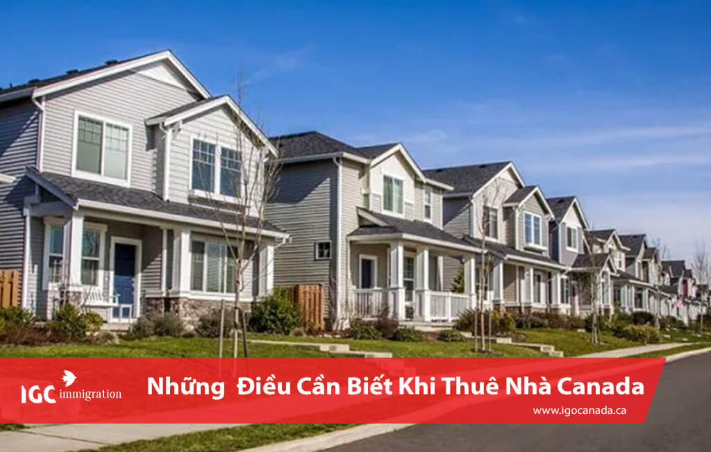 nhung dieu can biet khi thue nha o Canada