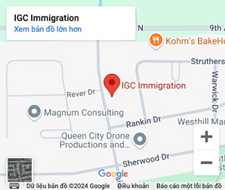 Google map IGC IMMIGRATION